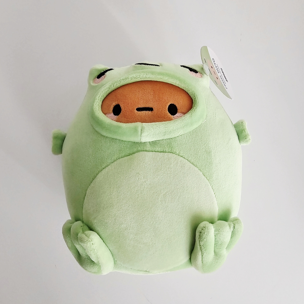 Cute Green Frog Plush Toy